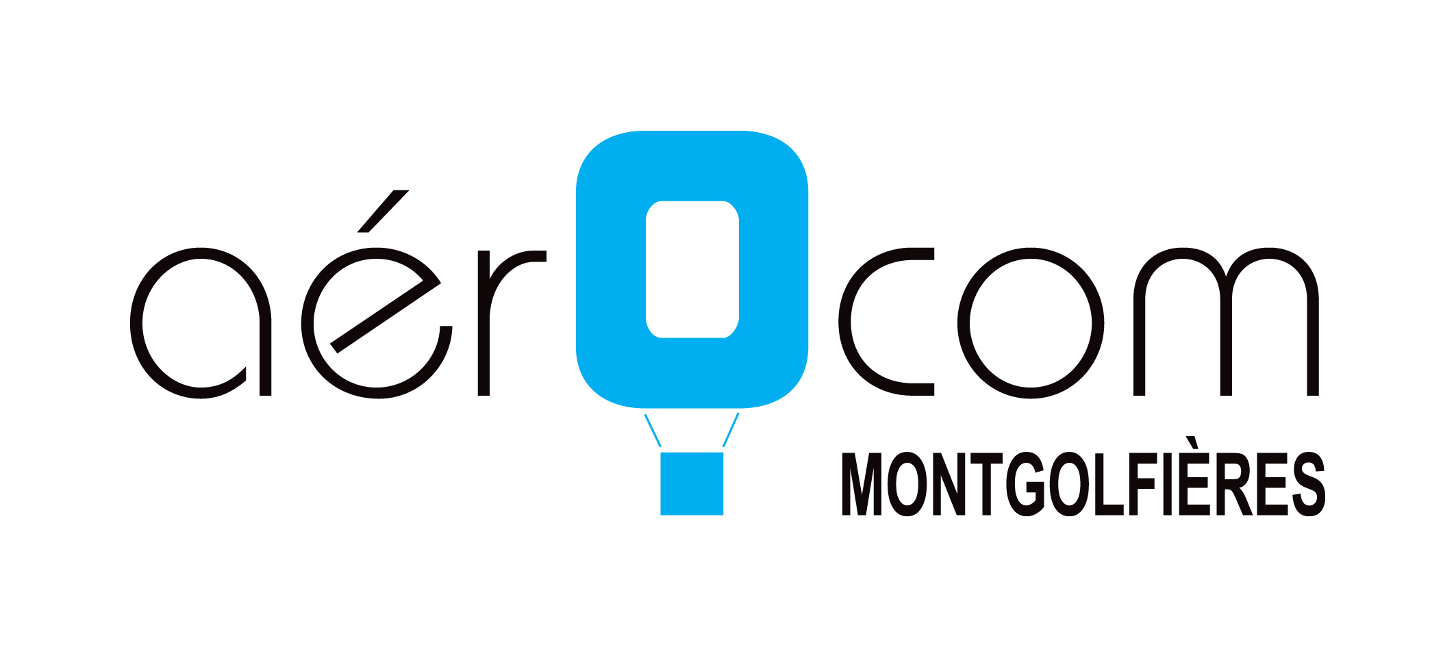 new logo aerocom noircyan